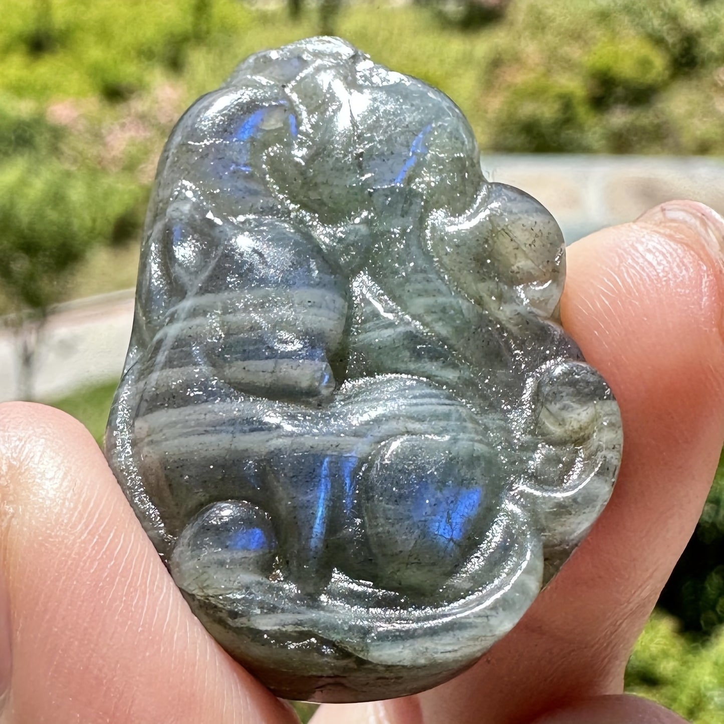 Labradorite Carving