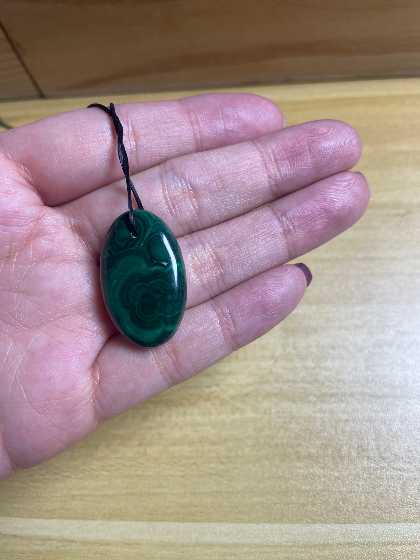 Malachite pendant