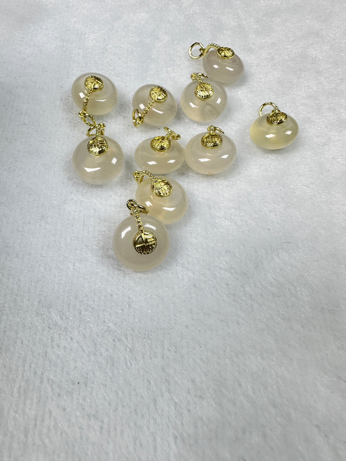 White Agate Pendant