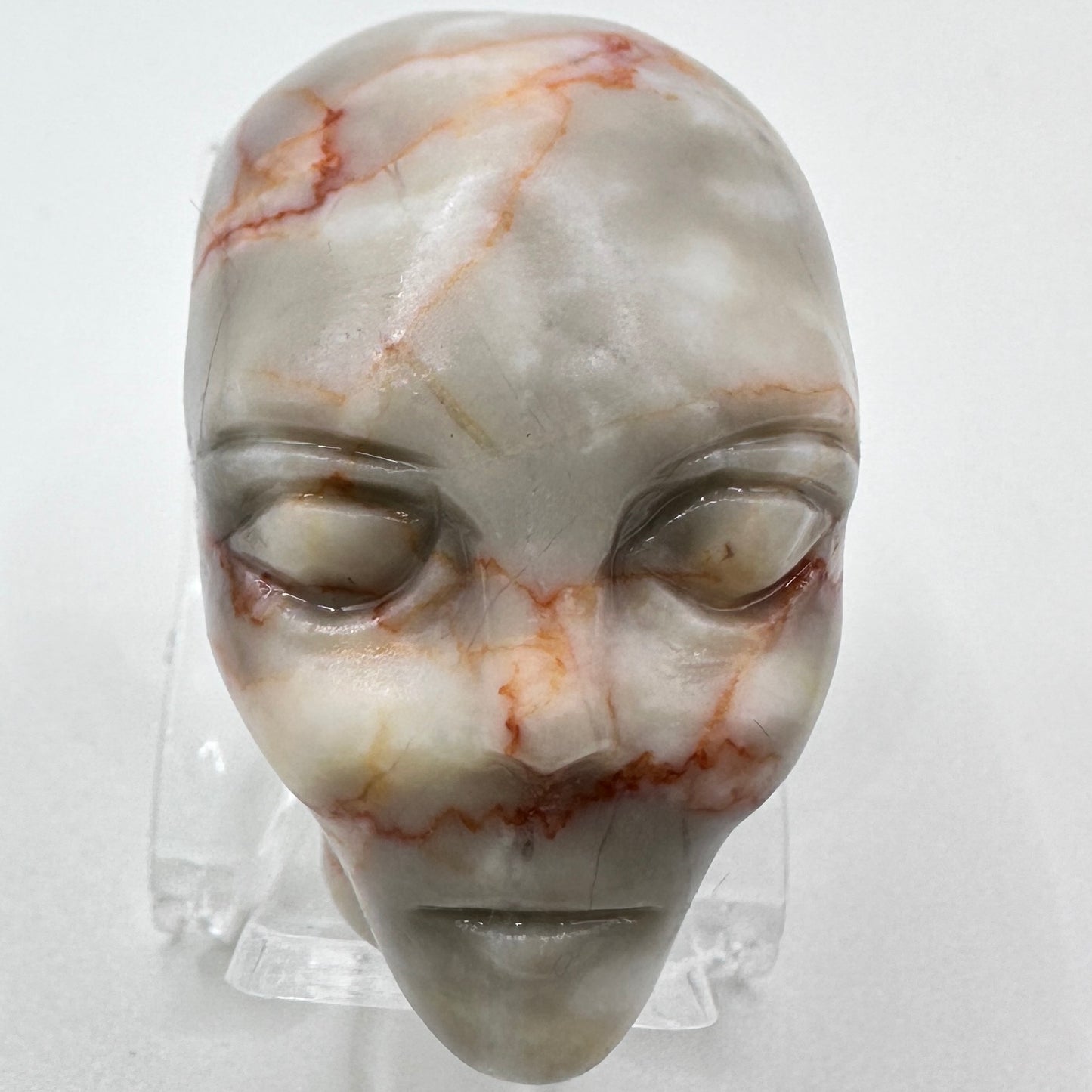 Alien Head Sculpture